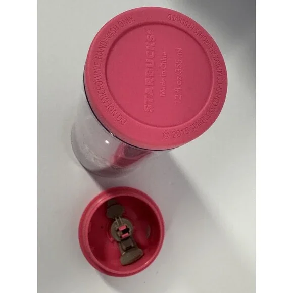 Starbucks Tumbler Pink Japanese Cherry Blossom Floating Sakura Flowers 2016 - Picture 6 of 6